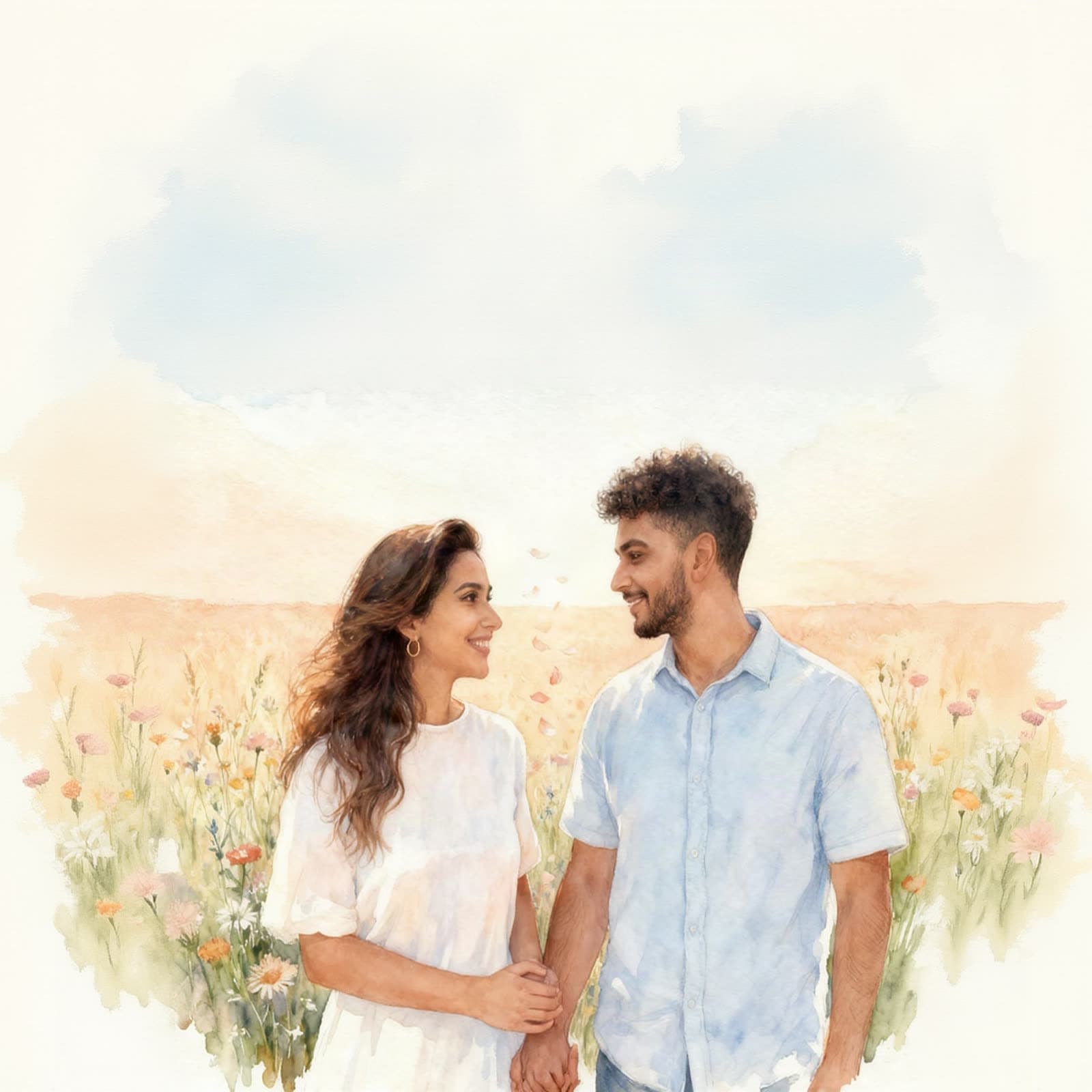 Exemplo do estilo Aquarela